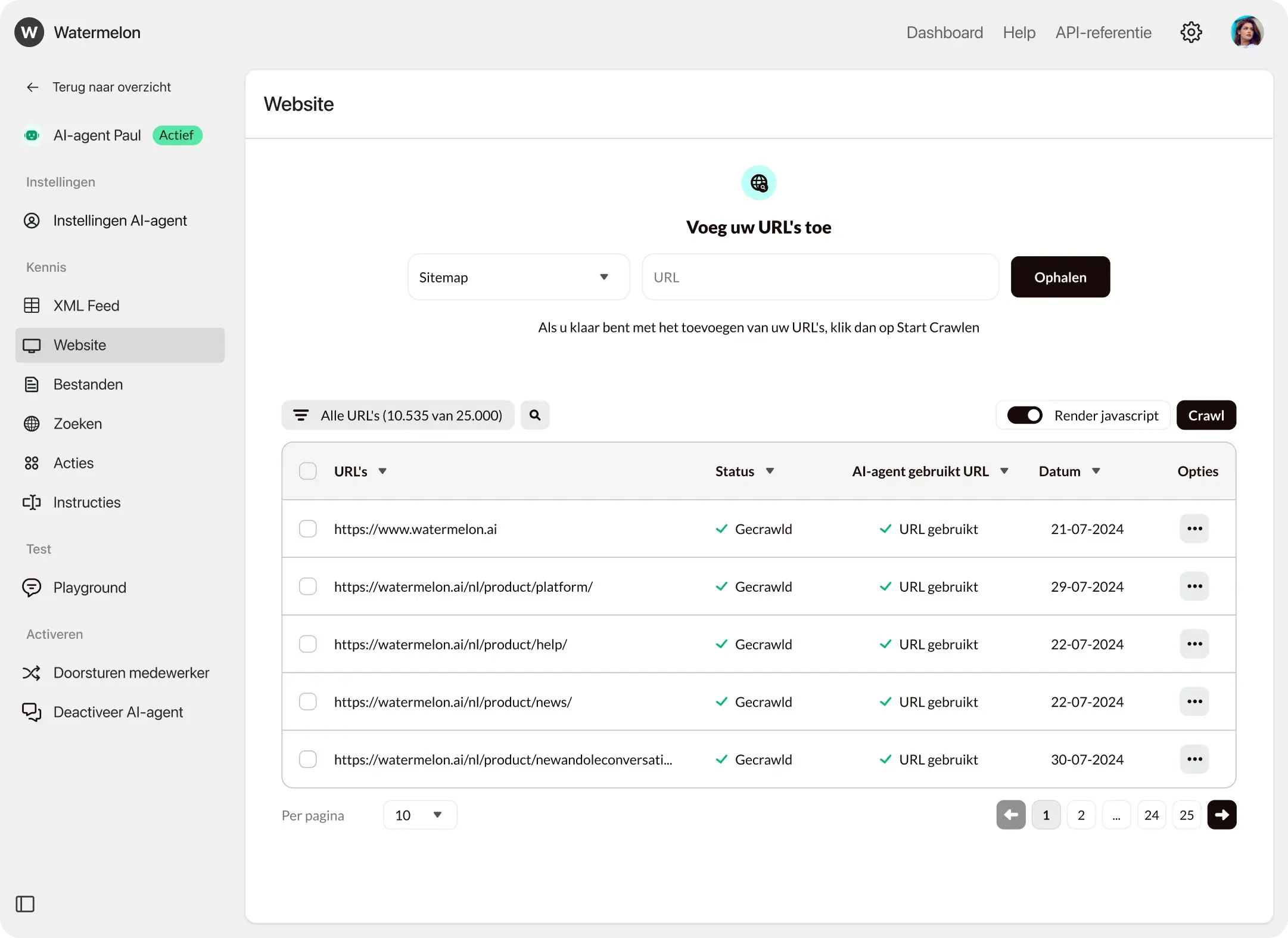 AI agent builder voor groothandels